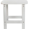 image:imageFlash Furniture Charlestown Tiered Commercial Poly Resin Adirondack Side Table  Lime Green  AllWeather  IndoorOutdoorWhite