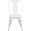 image:imageFlash Furniture Commercial Grade 315 Square Mint Green Metal IndoorOutdoor Table Set with 4 Stack ChairsWhite