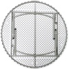 image:imageFlash Furniture Elon 2 Round AllOccasion Plastic Folding Event Table Folding Banquet Table for IndoorOutdoor Events White6 Foot