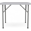 image:imageFlash Furniture Elon 285 Square AllOccasion Plastic Folding Event Table with Locking Legs Folding Banquet Table for IndoorOutdoor Events WhiteGranite White
