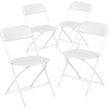image:imageFlash Furniture Elon 285Foot Square Granite White Plastic Folding Table  Waterproof  Impact and Stain Resistant  Flash Furniture Hercules Series Plastic Folding ChairsGranite White