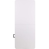 image:imageFlash Furniture Elon 6 Rectangular Plastic Folding Event Table with Carrying Handle BiFold Banquet Table for IndoorOutdoor Events White