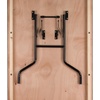 image:imageFlash Furniture Fielder 8 Rectangular AllOccasion Wood Folding Event Table Foldable Portable Banquet Table with Wooden Top NaturalBlack