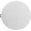 image:imageFlash Furniture Freeman 4 Round Plastic Folding Table with Carrying Handle Plastic Foldable Table for IndoorOutdoor Events White48 Round