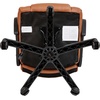 image:imageFlash Furniture Fundamentals Big amp Tall Swivel LeatherSoft Office and Gaming Chair Ergonomic Office Chair with Padded Armrests and Adjustable Height BlackBrown