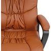 image:imageFlash Furniture Fundamentals Big amp Tall Swivel LeatherSoft Office and Gaming Chair Ergonomic Office Chair with Padded Armrests and Adjustable Height BlackBrown