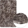image:imageFlash Furniture Glenbrook Commercial Grade 24 x 42 Rectangular Gray Marble Laminate Table Top