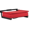 image:imageFlash Furniture Grandstand Portable Stadium Seat for Bleachers or Benches Folding Padded Stadium Chair with Carrying Handle 500 lb Weight Capacity PurpleRed