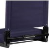 image:imageFlash Furniture Grandstand Portable Stadium Seat for Bleachers or Benches Folding Padded Stadium Chair with Carrying Handle 500 lb Weight Capacity PurpleNavy
