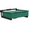 image:imageFlash Furniture Grandstand Portable Stadium Seat for Bleachers or Benches Folding Padded Stadium Chair with Carrying Handle 500 lb Weight Capacity PurpleHunter Green