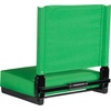 image:imageFlash Furniture Grandstand Portable Stadium Seat for Bleachers or Benches Folding Padded Stadium Chair with Carrying Handle 500 lb Weight Capacity PurpleBright Green