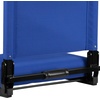 image:imageFlash Furniture Grandstand Portable Stadium Seat for Bleachers or Benches Folding Padded Stadium Chair with Carrying Handle 500 lb Weight Capacity PurpleBlue