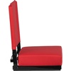 image:imageFlash Furniture Grandstand Portable Stadium Seat for Bleachers or Benches Folding Padded Stadium Chair with Carrying Handle 500 lb Weight Capacity PurpleRed
