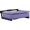 image:imageFlash Furniture Grandstand Portable Stadium Seat for Bleachers or Benches Folding Padded Stadium Chair with Carrying Handle 500 lb Weight Capacity PurplePurple
