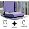 image:imageFlash Furniture Grandstand Portable Stadium Seat for Bleachers or Benches Folding Padded Stadium Chair with Carrying Handle 500 lb Weight Capacity PurplePurple