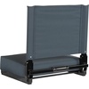 image:imageFlash Furniture Grandstand Portable Stadium Seat for Bleachers or Benches Folding Padded Stadium Chair with Carrying Handle 500 lb Weight Capacity PurpleDark Blue