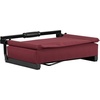 image:imageFlash Furniture Grandstand Portable Stadium Seat for Bleachers or Benches Folding Padded Stadium Chair with Carrying Handle 500 lb Weight Capacity PurpleMaroon