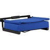 image:imageFlash Furniture Grandstand Portable Stadium Seat for Bleachers or Benches Folding Padded Stadium Chair with Carrying Handle 500 lb Weight Capacity PurpleBlue