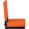 image:imageFlash Furniture Grandstand Portable Stadium Seat for Bleachers or Benches Folding Padded Stadium Chair with Carrying Handle 500 lb Weight Capacity PurpleOrange