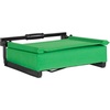 image:imageFlash Furniture Grandstand Portable Stadium Seat for Bleachers or Benches Folding Padded Stadium Chair with Carrying Handle 500 lb Weight Capacity PurpleBright Green