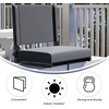 image:imageFlash Furniture Grandstand Portable Stadium Seat for Bleachers or Benches Folding Padded Stadium Chair with Carrying Handle 500 lb Weight Capacity PurpleGrey