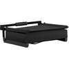 image:imageFlash Furniture Grandstand Portable Stadium Seat for Bleachers or Benches Folding Padded Stadium Chair with Carrying Handle 500 lb Weight Capacity PurpleBlack