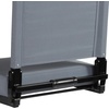 image:imageFlash Furniture Grandstand Portable Stadium Seat for Bleachers or Benches Folding Padded Stadium Chair with Carrying Handle 500 lb Weight Capacity PurpleGrey