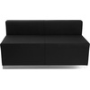 image:imageFlash Furniture HERCULES Alon Series Black LeatherSoft Reception Configuration 3 PiecesBlack