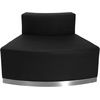 image:imageFlash Furniture HERCULES Alon Series Black LeatherSoft Reception Configuration 3 PiecesBlack