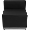 image:imageFlash Furniture HERCULES Alon Series Black LeatherSoft Reception Configuration 6 PiecesBlack