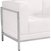 image:imageFlash Furniture HERCULES Imagination Series Contemporary White LeatherSoft Loveseat with Encasing FrameMelrose White