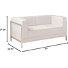 image:imageFlash Furniture HERCULES Imagination Series Contemporary White LeatherSoft Loveseat with Encasing FrameMelrose White