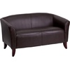 image:imageFlash Furniture HERCULES Imperial Series Brown LeatherSoft Loveseat