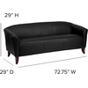 image:imageFlash Furniture HERCULES Imperial Series Cognac LeatherSoft SofaBlack