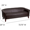 image:imageFlash Furniture HERCULES Imperial Series Cognac LeatherSoft SofaBrown