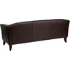 image:imageFlash Furniture HERCULES Imperial Series Cognac LeatherSoft SofaBrown