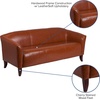 image:imageFlash Furniture HERCULES Imperial Series Cognac LeatherSoft SofaCognac