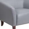 image:imageFlash Furniture HERCULES Imperial Series Cognac LeatherSoft SofaGrey