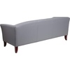image:imageFlash Furniture HERCULES Imperial Series Cognac LeatherSoft SofaGrey