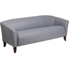 image:imageFlash Furniture HERCULES Imperial Series Cognac LeatherSoft SofaGrey