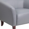 image:imageFlash Furniture HERCULES Imperial Series Gray LeatherSoft Loveseat