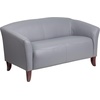 image:imageFlash Furniture HERCULES Imperial Series Gray LeatherSoft Loveseat