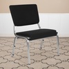 image:imageFlash Furniture HERCULES Series 1000 lb Rated Black Antimicrobial Fabric Bariatric Medical Reception Chair with 34 Panel BackBlack Fabric