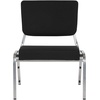 image:imageFlash Furniture HERCULES Series 1000 lb Rated Black Antimicrobial Fabric Bariatric Medical Reception Chair with 34 Panel BackBlack Fabric