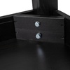 image:imageFlash Furniture HERCULES Series 46 x 30 Rectangular Antique Rustic White Solid Pine Farm Dining TableBlack Wash