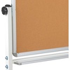 image:imageFlash Furniture HERCULES Series 625W x 6225H Reversible Mobile Cork Bulletin Board and White Board with Pen Tray53W x 625H