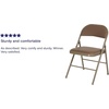 image:imageFlash Furniture HERCULES Series Double Braced Beige Vinyl Folding ChairBeige