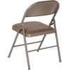 image:imageFlash Furniture HERCULES Series Double Braced Beige Vinyl Folding ChairBeige