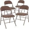 image:imageFlash Furniture HERCULES Series Double Braced Beige Vinyl Folding ChairBeige