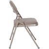 image:imageFlash Furniture HERCULES Series Double Braced Beige Vinyl Folding ChairGrey
